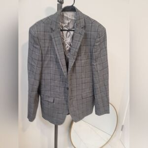 Versace Collection Gray Wool Stretch Men’s Blazer 52